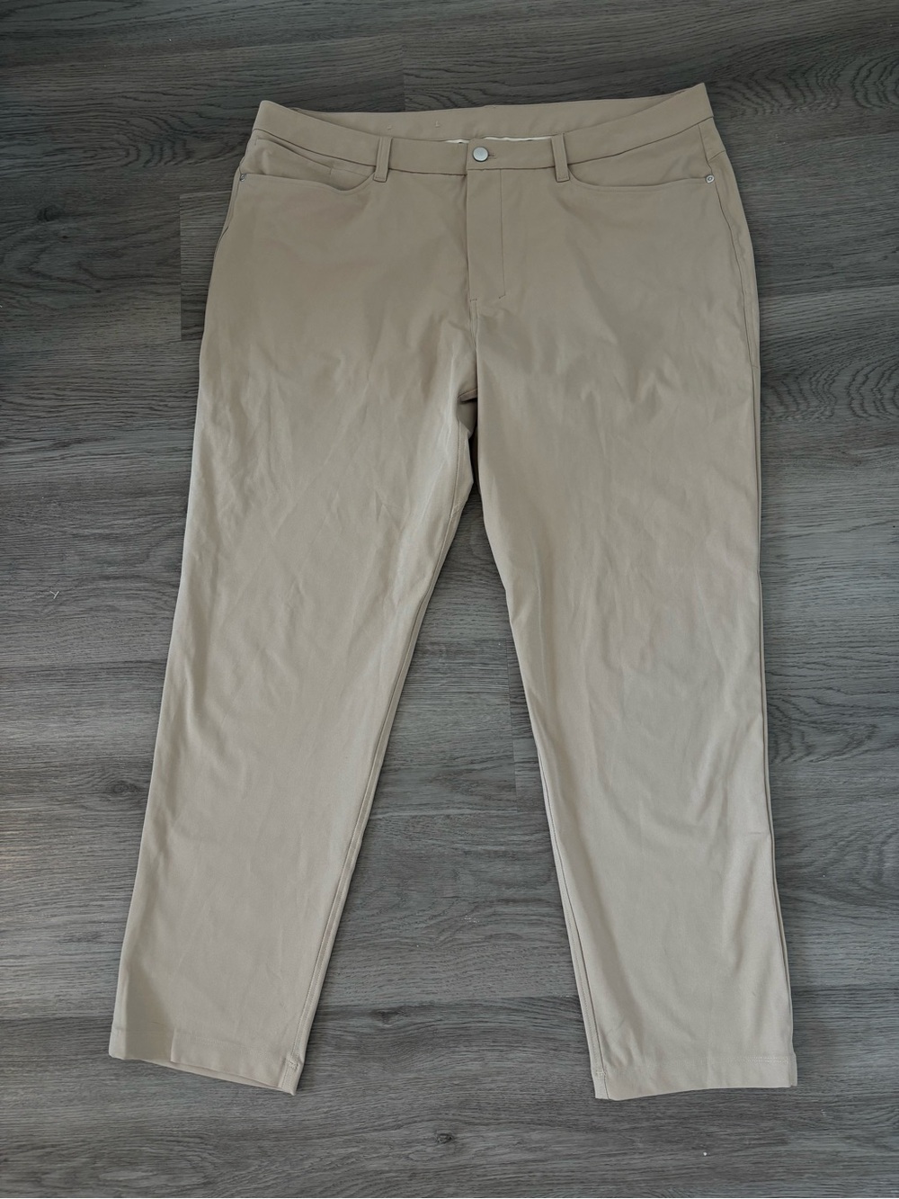 Lululemon ABC Classic-Fit Pant 32" *Warpstreme Trench Size 40 Waist - Picture 5 of 8